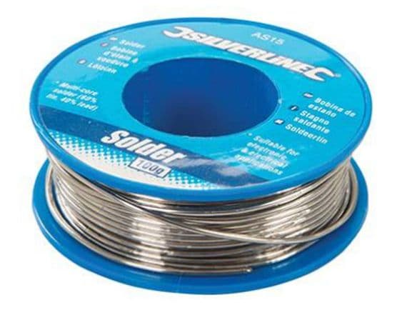 Solder Wire 1mm 100G   silver line