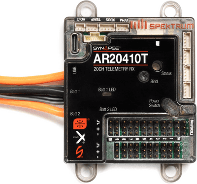 Spektrum AR20410TS PowerSafe Receiver w/ AS6000 SAFE SPMAR10400T