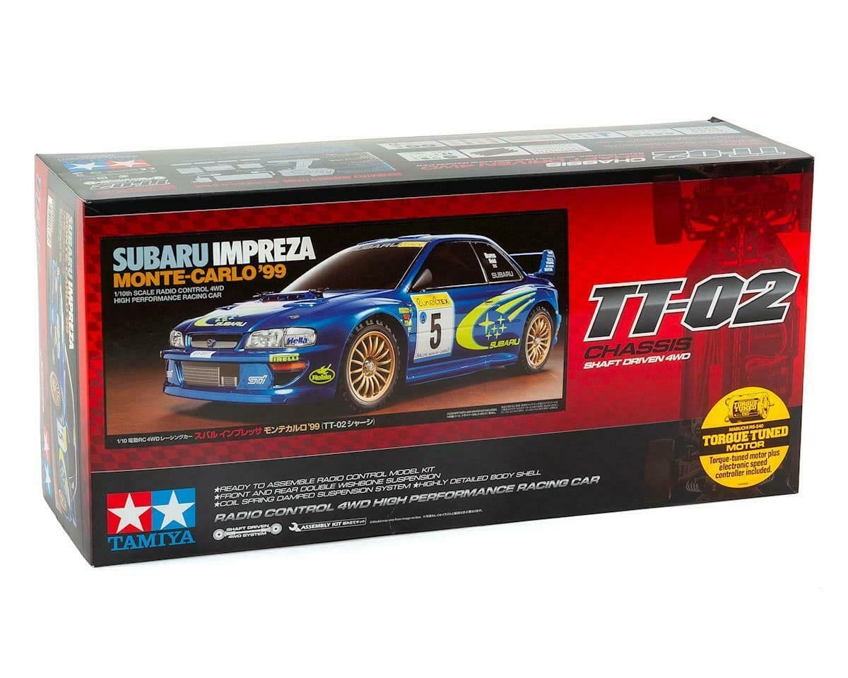 TAMIYA IMPREZA MONTE-CARLO 99 TT-02 58631