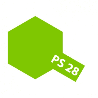 Tamiya PS-28 FLUORESCENT GREEN  86028