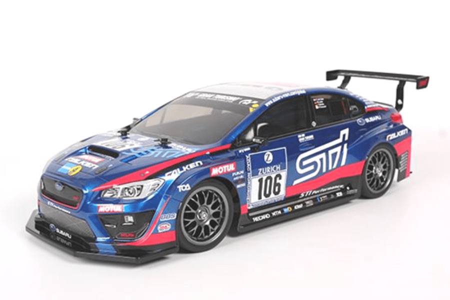 TAMIYA R/C SUBARU WRX STI 24HR NURBURGRING TT-02 KIT 58645