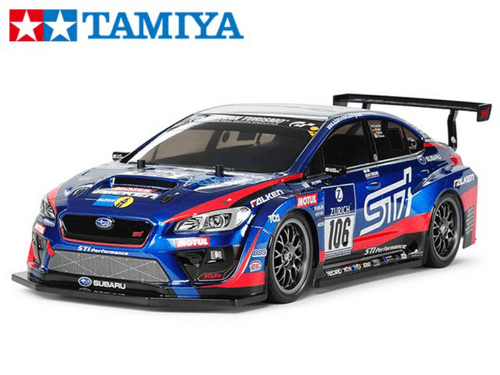 TAMIYA R/C SUBARU WRX STI 24HR NURBURGRING TT-02 KIT 58645