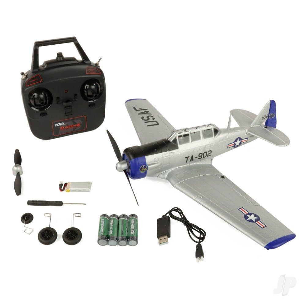 Top Rc Mini AT-6 RTF Mode 2 450mm Silver