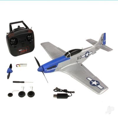 Top Rc P51-D RTF 450 -  Mode 2
