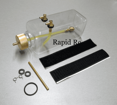 Transparent Fuel Tanks 500cc / 17oz  RTF clear Gas Tanks