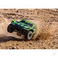 Traxxas Maxx Slash 1:8 4WD RTR Short Course Truck, Green (+ TQi 2-ch, VXL-6S, Velineon 2000kV, TSM)