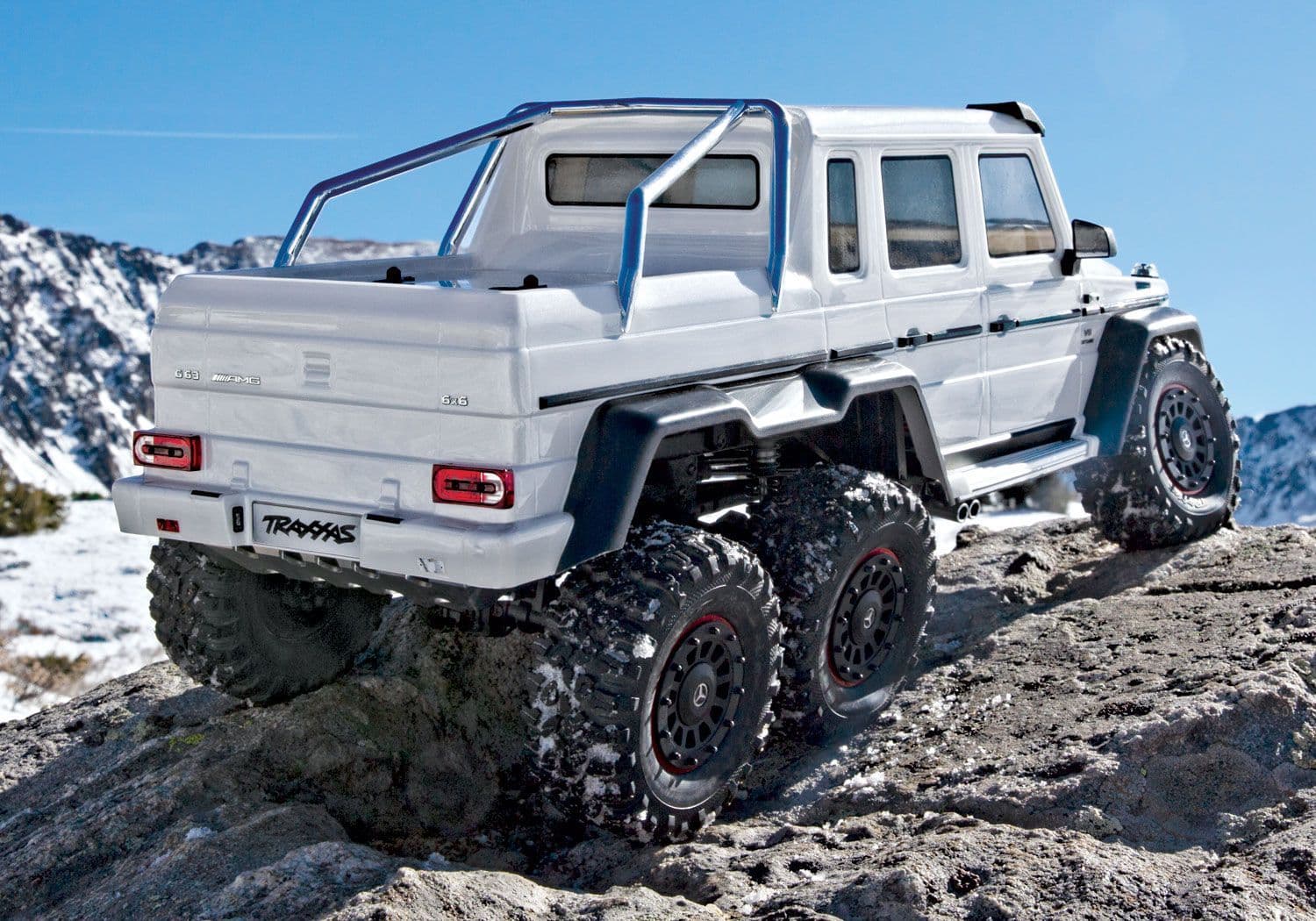 traxxas mercedes benz 6 x 6