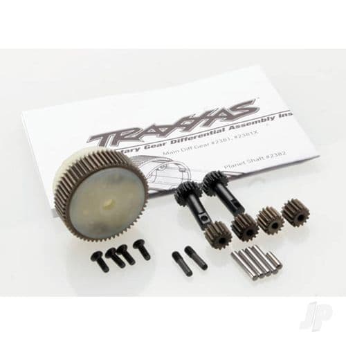 Traxxas Planetary gear Differential with Steel ring gear (complete) (fits Bandit, Stampede, Rustler)