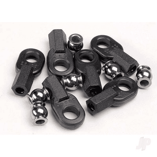 Traxxas Rod ends, Long (6 pcs) / hollow ball connectors (6 pcs) TRX2742