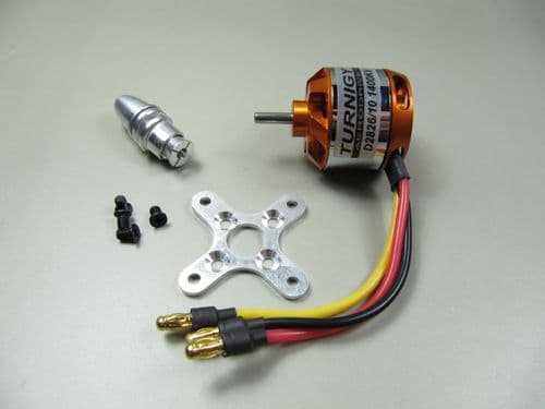 Turnigy D2826-10 1400kv Brushless Motor v2