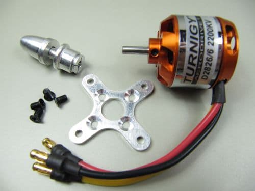 Turnigy D2826-6 2200kv Outrunner Motor v2