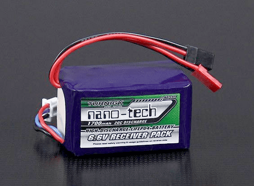 Turnigy nano-tech 1700mAh 2S2P 20~40C LiFePo4 Receiver Pack