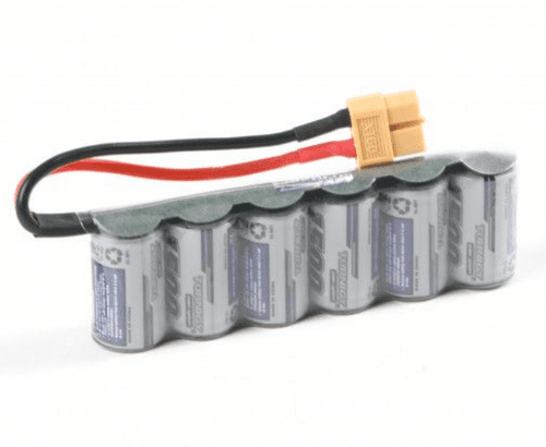 Turnigy Receiver Pack 2/3A 1500mAh 7.2V NiMH High Power Series