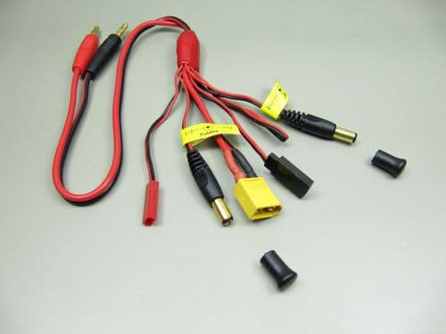 Turnigy's xt60 plug 6 in 1 charging harness