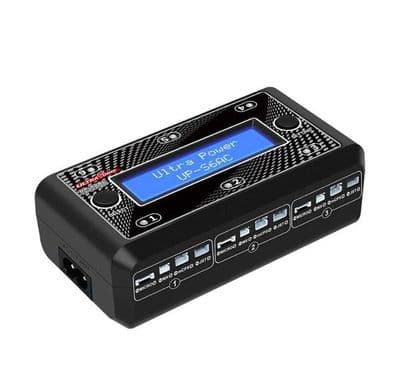 UltraPower UP-S6AC 1S/ 3.7V LiPo /LiHv Battery Charger (6 outputs)