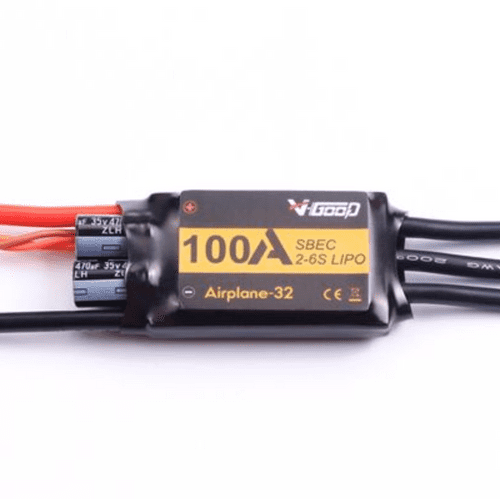 V-GOOD Airplane-32 Series 100A 2-6S 32-bit Processor Speed Controller (ESC)