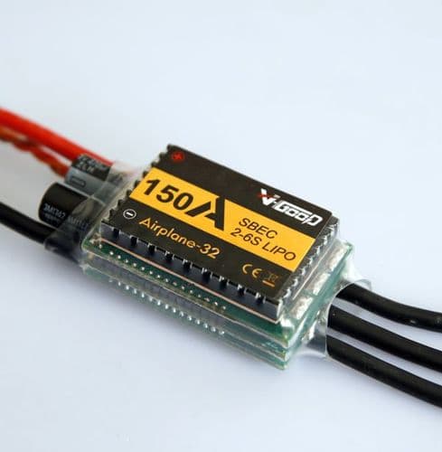 V-GOOD Airplane-32 Series 150A 2-6S 32-bit Processor Speed Controller (ESC)