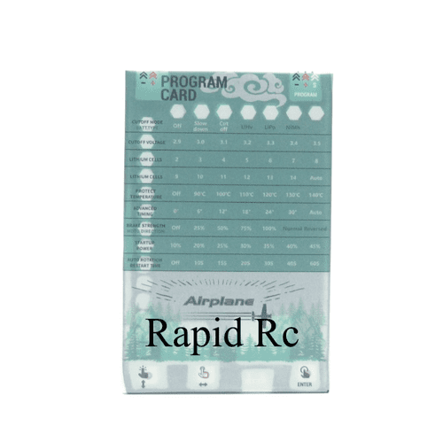 V-GOOD Airplane-32 Series JAGGER Program Card