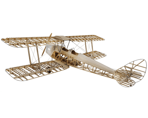 VALUEPLANES BALSA 1:3.8 DH82A TIGER MOTH KIT, 2.36M WINGSPAN