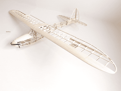 VALUEPLANES BALSA SB98 SUPER SINBAD GLIDER KIT, 2500MM