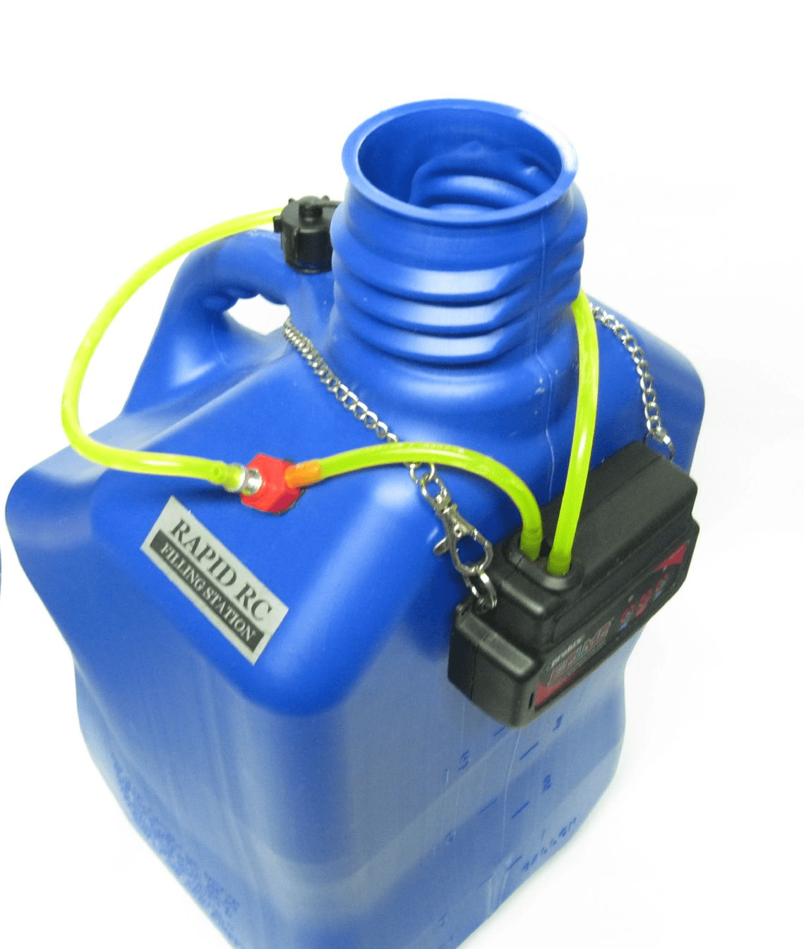 VP Racing Fuel Caddy 20 Litre with Electric pump Blue