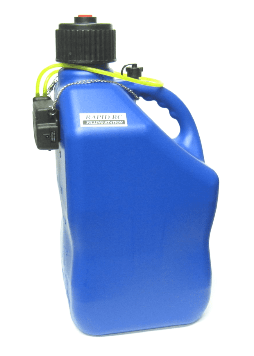 VP Racing Fuel Caddy 20 Litre with Electric pump Blue