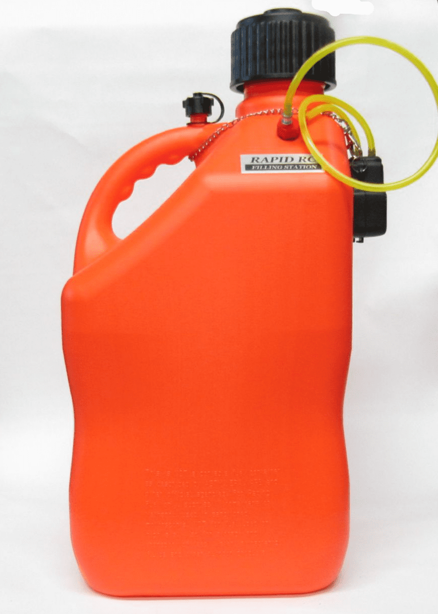 VP Racing Fuel Caddy 20 Litre with Electric pump Orange