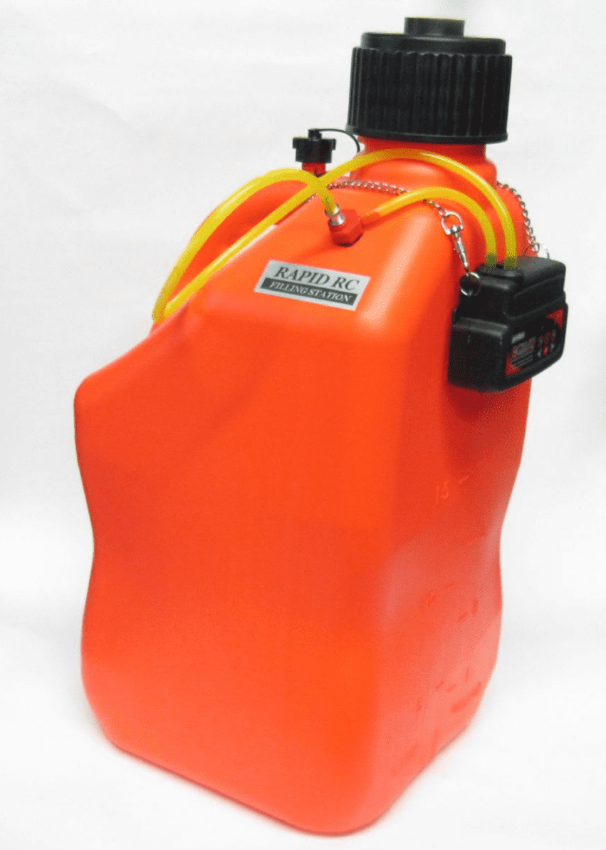 VP Racing Fuel Caddy 20 Litre with Electric pump Orange