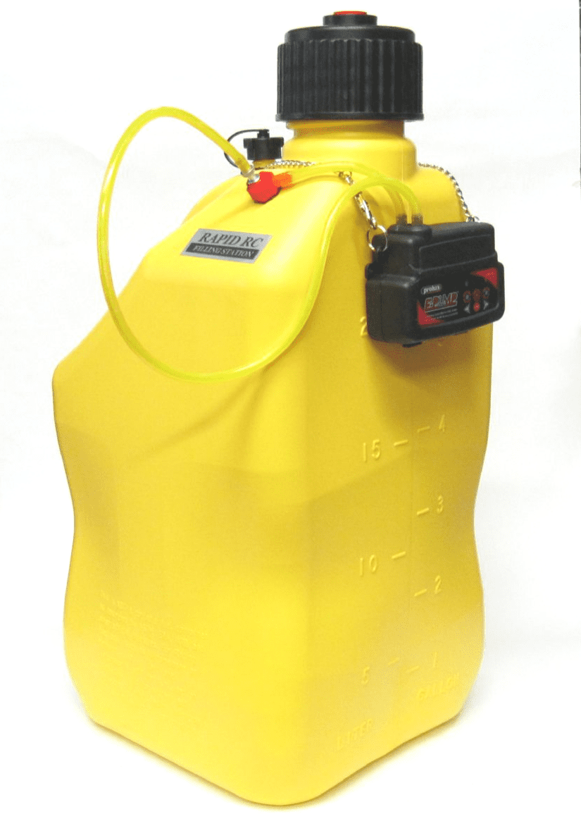 VP Racing Fuel Caddy 20 Litre with Electric pump Yellow