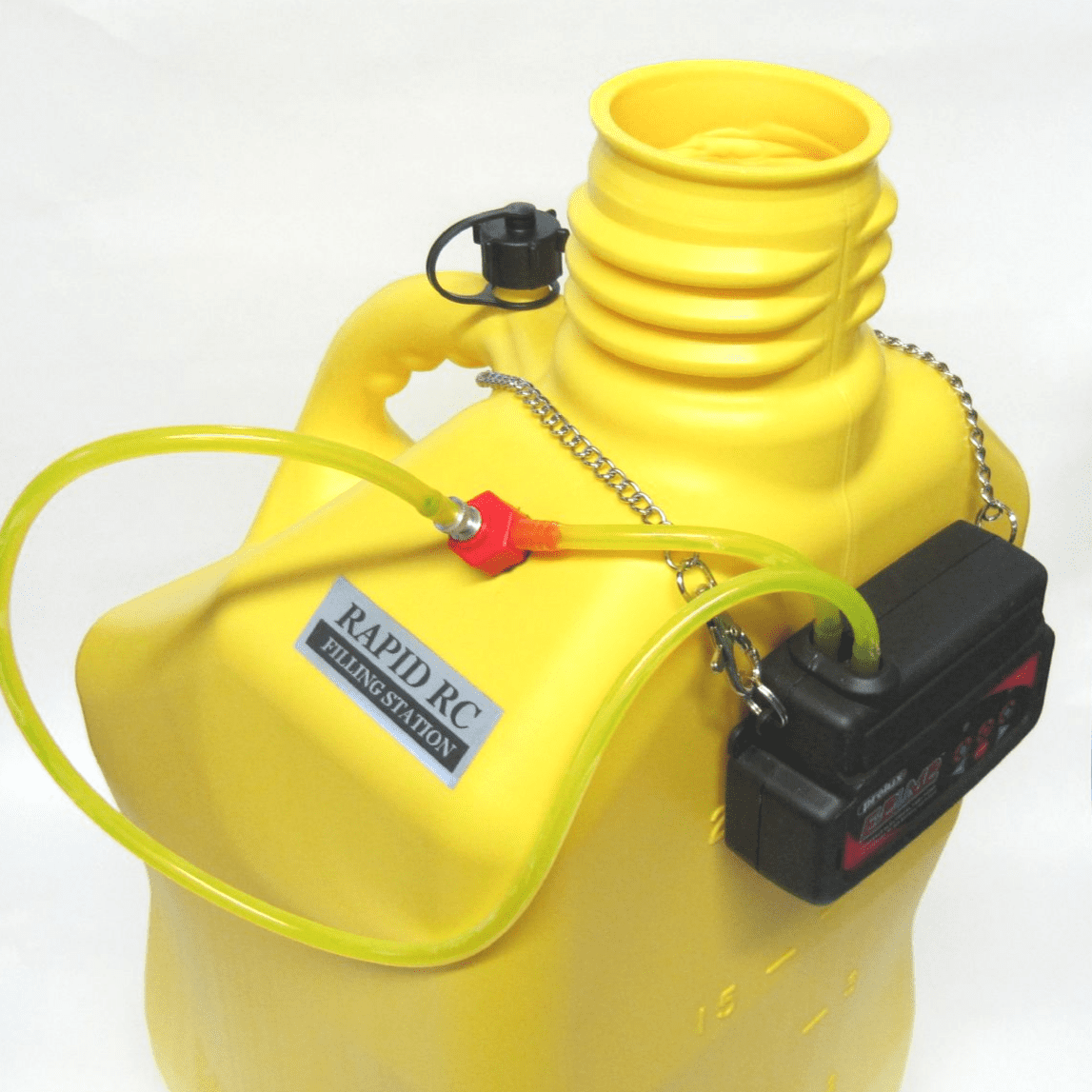 VP Racing Fuel Caddy 20 Litre with Electric pump Yellow