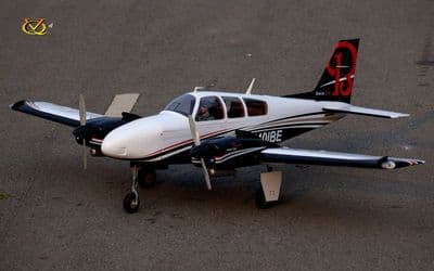 VQ MODELS BEECHCRAFT BARON (US) 69.2IN WINGSPAN ARF VQA157US