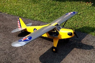 VQ  PIPER J-3 CUB (US ARMY) 63.7IN  ARF VQA119