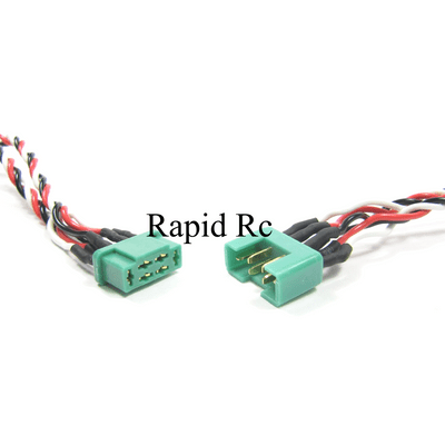 Wing Servo Leads 50cm  Futaba with D-0953 MPX (2pcs)