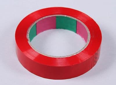 Wing Tape 45mic x 24mm x 100m  Narrow - Red