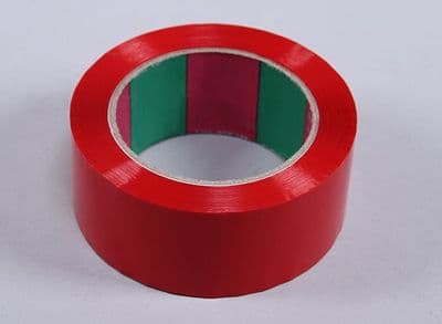 Wing Tape 45mic x 45mm x 100m   Wide - Red