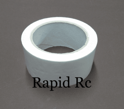 Wing Tape 45mic x 45mm x 100m - Wide - White