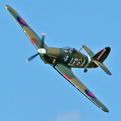 Xfly Hawker Hurricane MK1 Brown/Green 1200mm PNP
