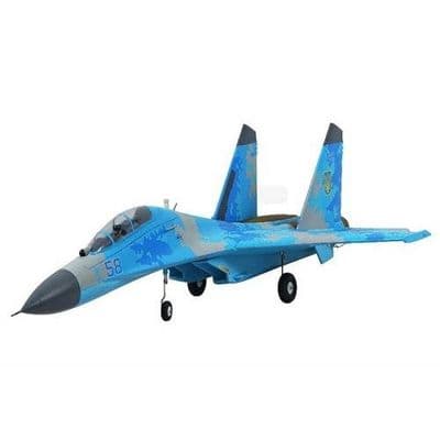 XFLY TWIN 50MM SU-27 EDF 750MM JET  - BLUE CAMO