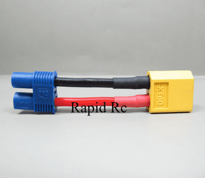 XT60 to EC3 Battery Adapter