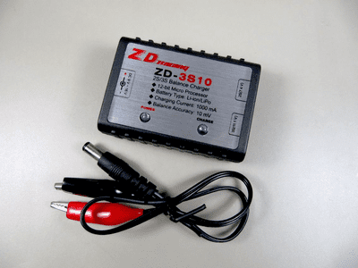 Z D Racing 12v  2-3S  Basic balancer Charger For Lipo - Lithium  Batteries