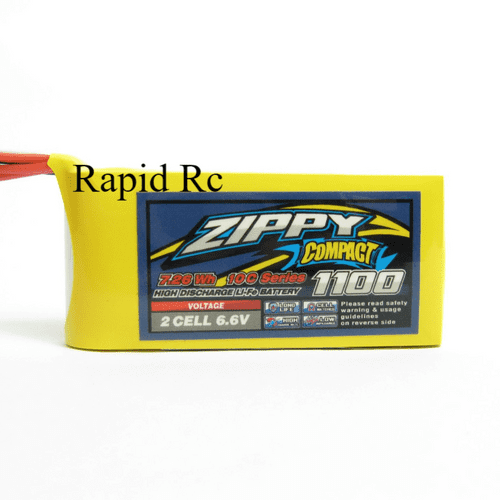 Zippy Flightmax 1100mAh 6.6v LiFePo4 2S1P Receiver Pack