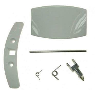 Zanussi Washing Machine White Door Handle Kit 4055087003
