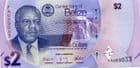 11773 BELIZE 1st February 2025 2 Dollars banknote uncirculated