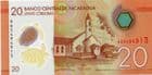 62315 NICARAGUA P210a  8th April 2019 20 Cordobas banknote uncirculated
