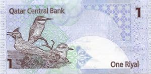 63828 QATAR P28 (2008) 1 Riyal banknote uncirculated