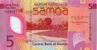 80447 SAMOA (2023) 5 Tala banknote uncirculated