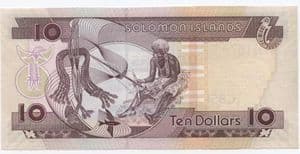 81227 SOLOMON ISLANDS P27 (2006) 10 Dollars banknote uncirculated