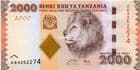 87942 TANZANIA P42 (2010) 2,000 Shillings banknote uncirculated