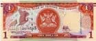 88346Ab TRINIDAD & TOBAGO P46Ab 2006(2017) 1 Dollar banknote uncirculated