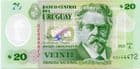 89501 URUGUAY P101 2020 20 Pesos banknote uncirculated